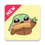 Logo of Baby Yoda Stickers android Application 