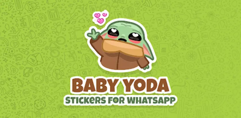 Baby Yoda Stickers android App screenshot 2